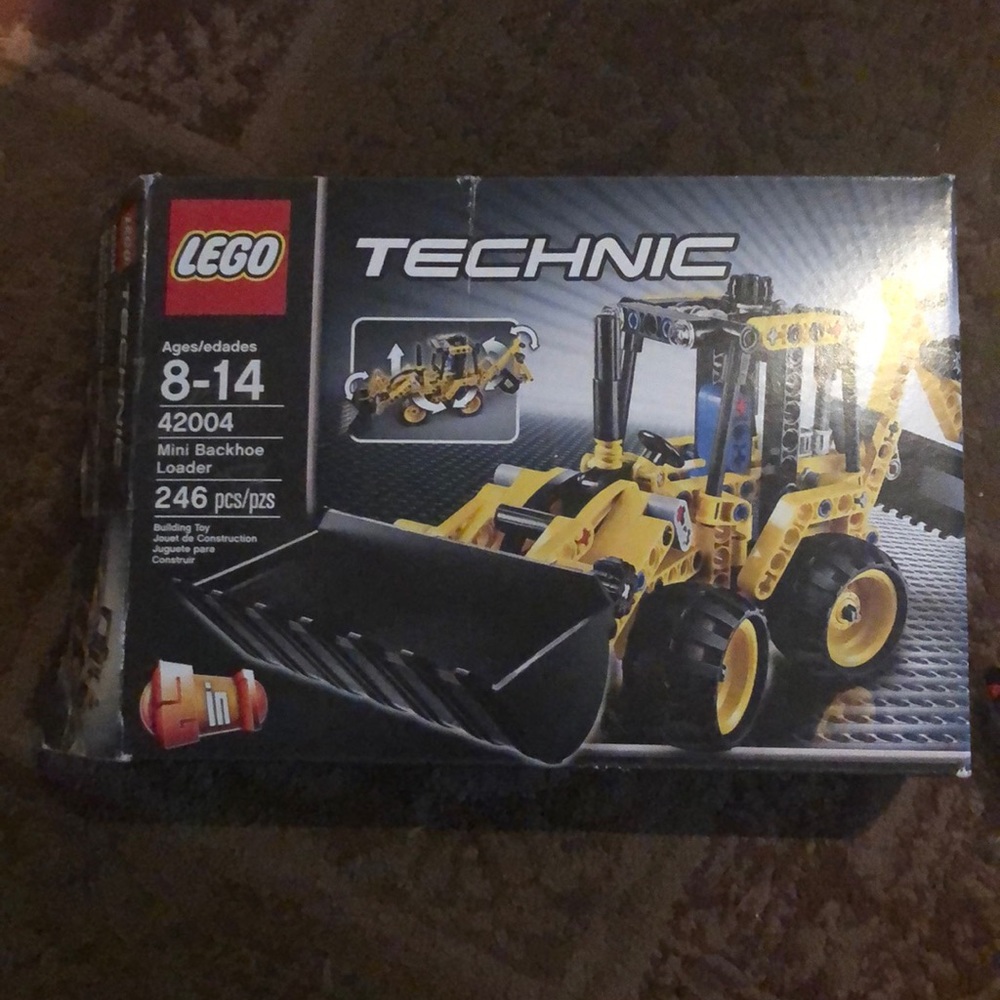 LEGO Technic Mini Backhoe Loader